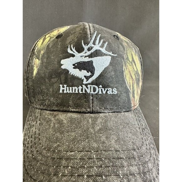 Mossy Oak Adult Womens Hunting Diva Baseball Cap Hat Camouflage Hunting Outdoors - Picture 2 of 8